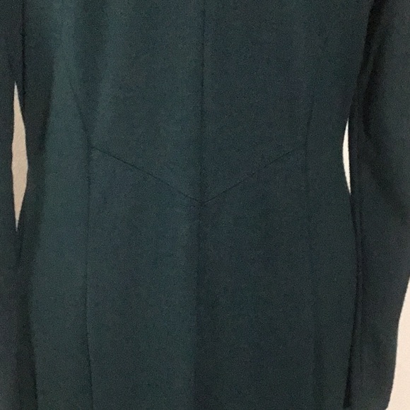 Ann Taylor Forest Green Knit Dress, sz 10 - Picture 7 of 10